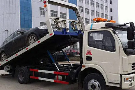 高速道路救援24小时拖车吐和高速G3012-补叉车轮胎-高速汽车救援拖车荆州